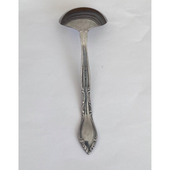 VTG Rogers Auberge Set of 4 Spork Ladle Sugar Spoon Butter Knife Stainless Korea - Picture 6 of 6